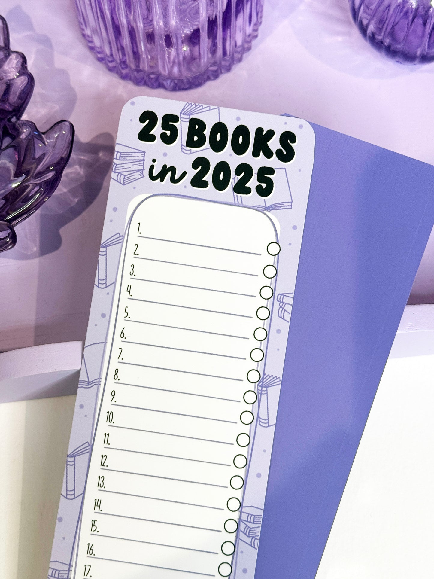 20 in 2025 Book Tracker