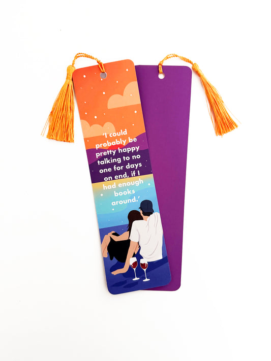 Funny story inspired bookmark