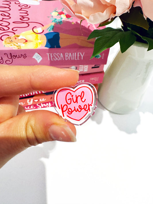 Girl Power Pin Badge