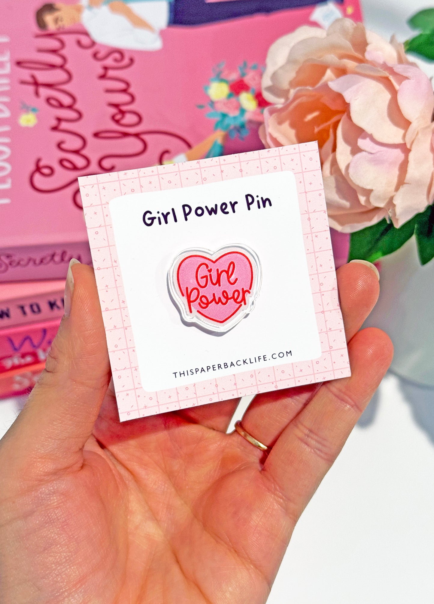 Girl Power Pin Badge