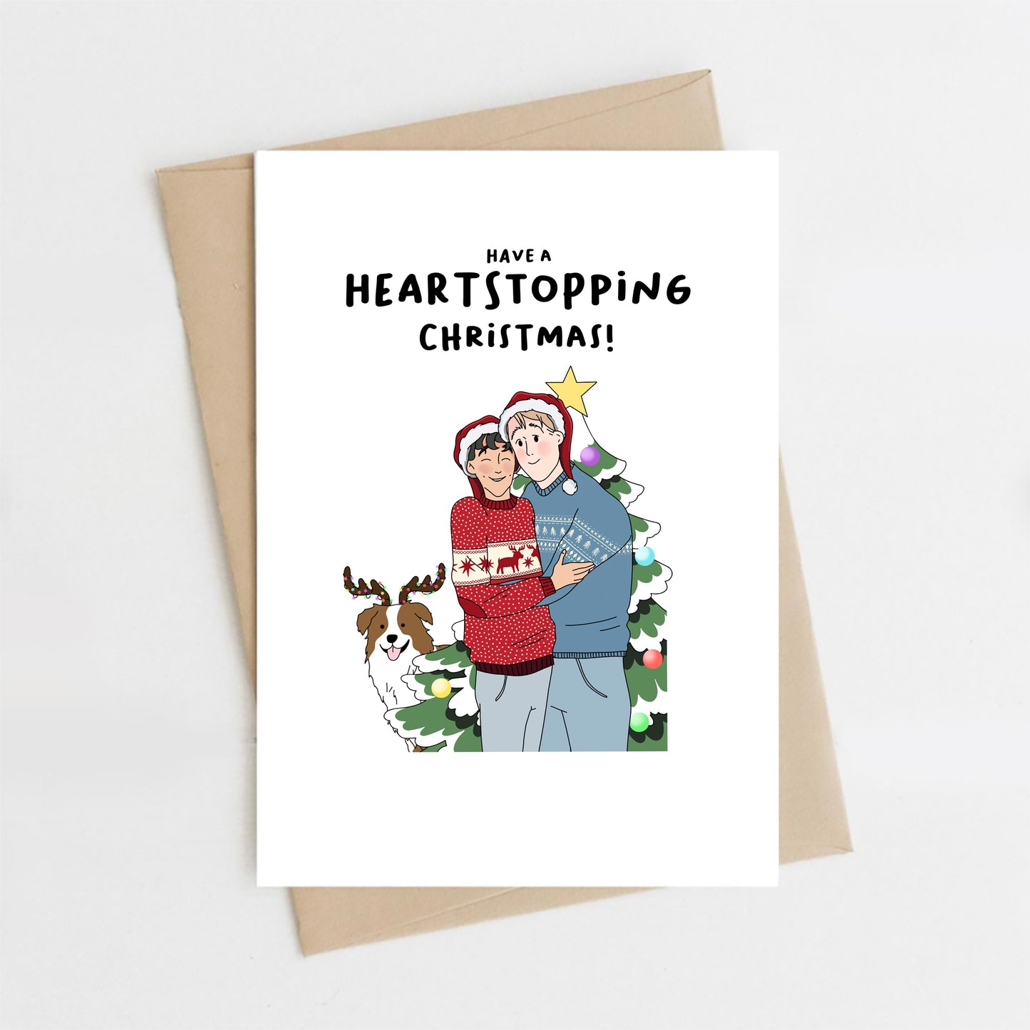 Have a Heartstopping christmas card