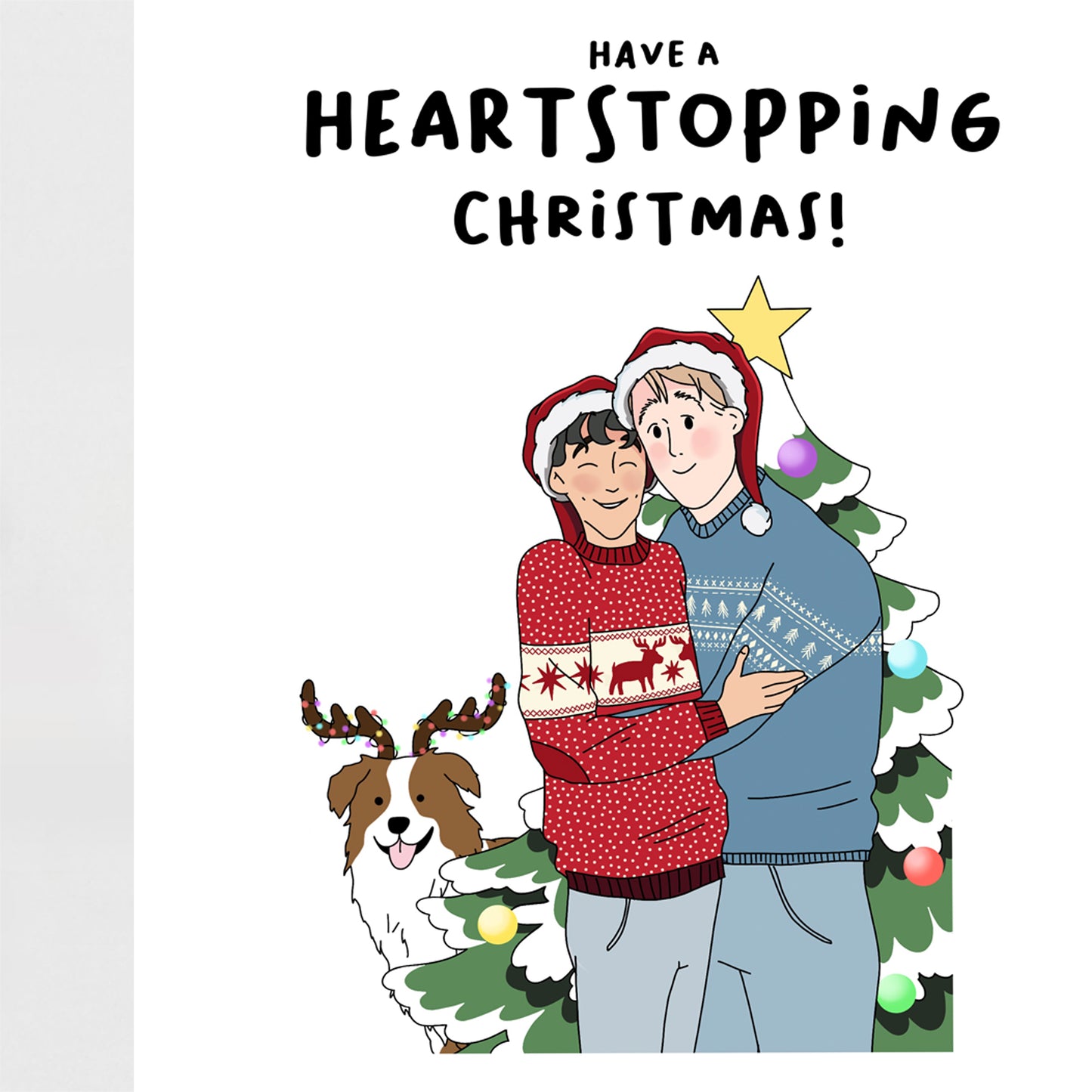 Have a Heartstopping christmas card