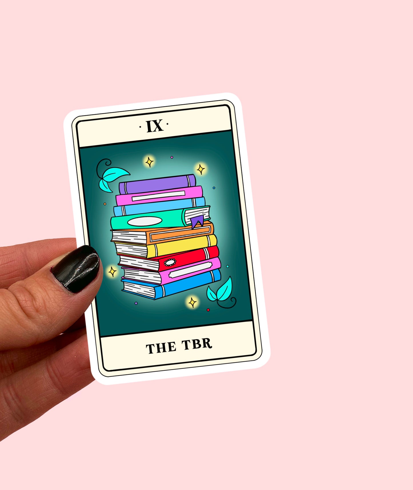 The TBR Tarot Sticker