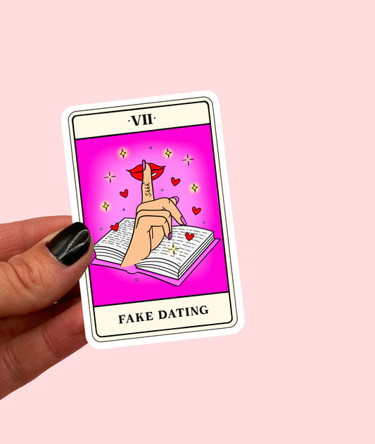 Fake Dating Tarot Sticker