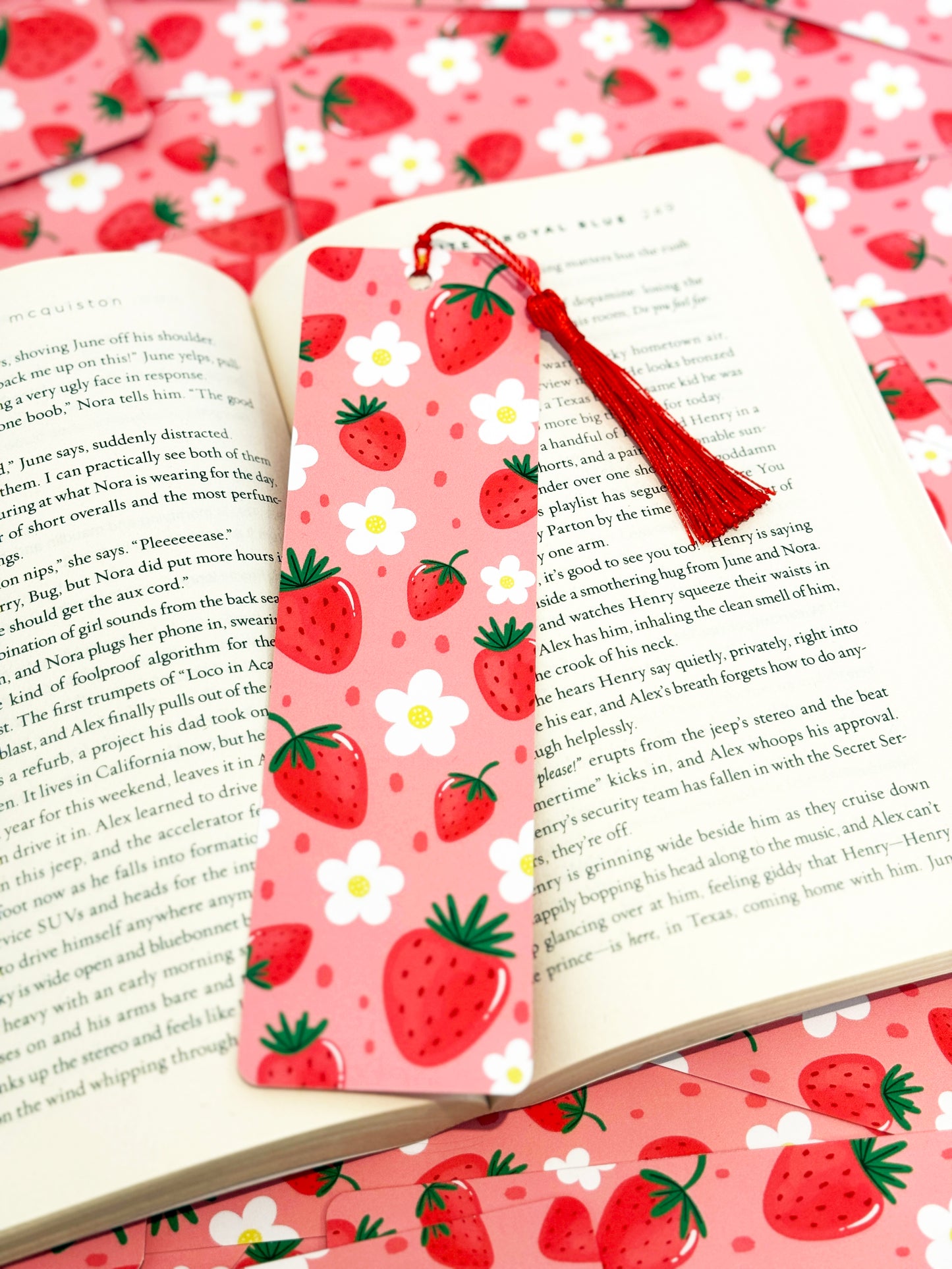 Strawberry Bookmark