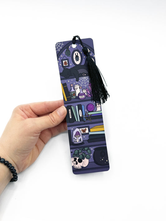 Witchy Bookshelves Bookmark