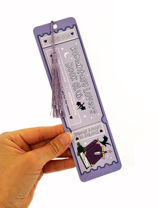 Romantasy Book Club Bookmark