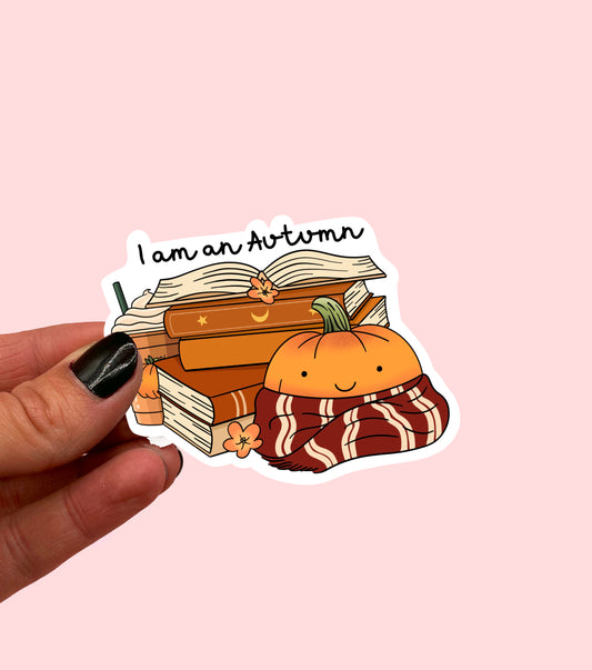 I am an autumn sticker