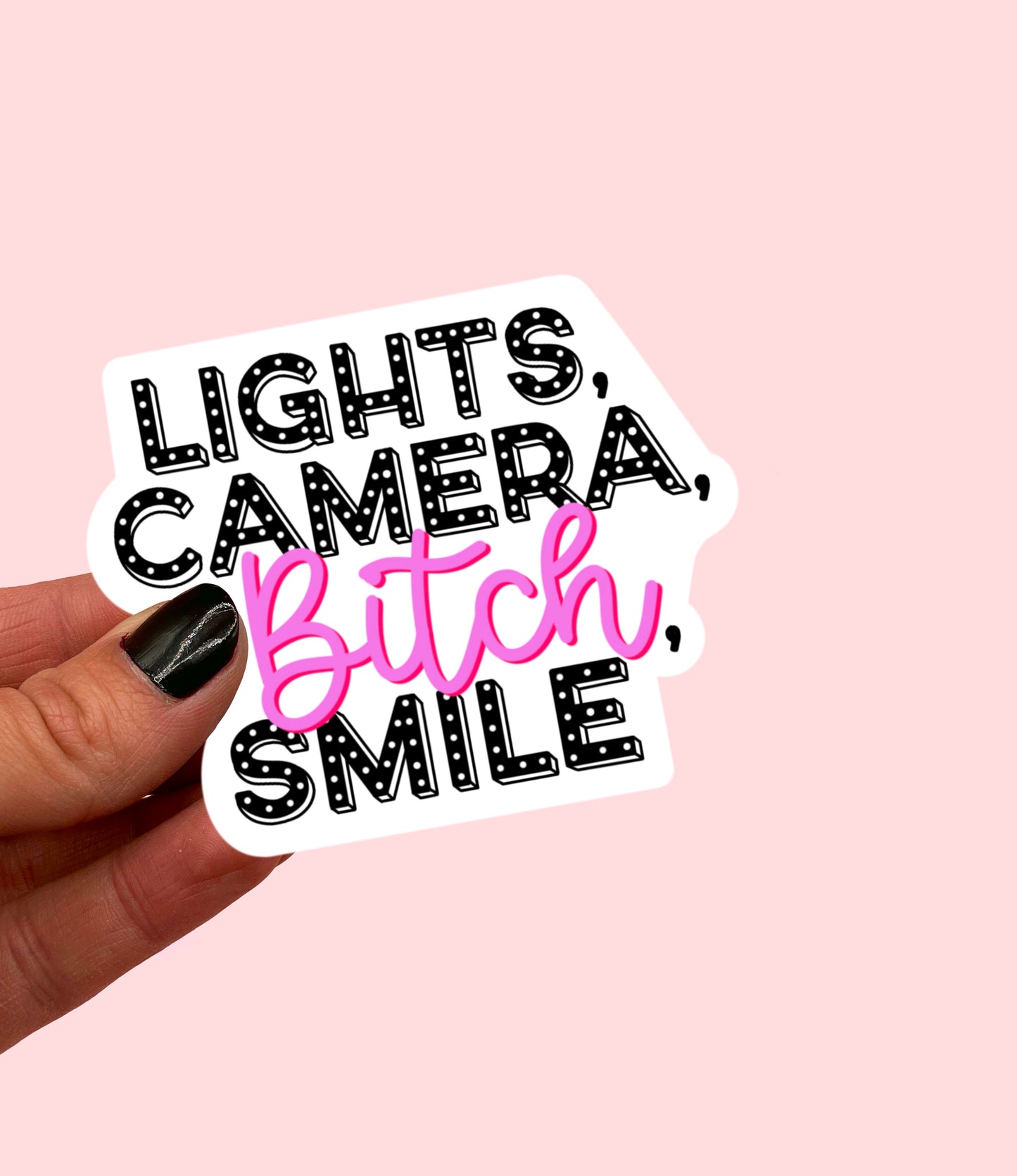 Lights, Camera Sticker