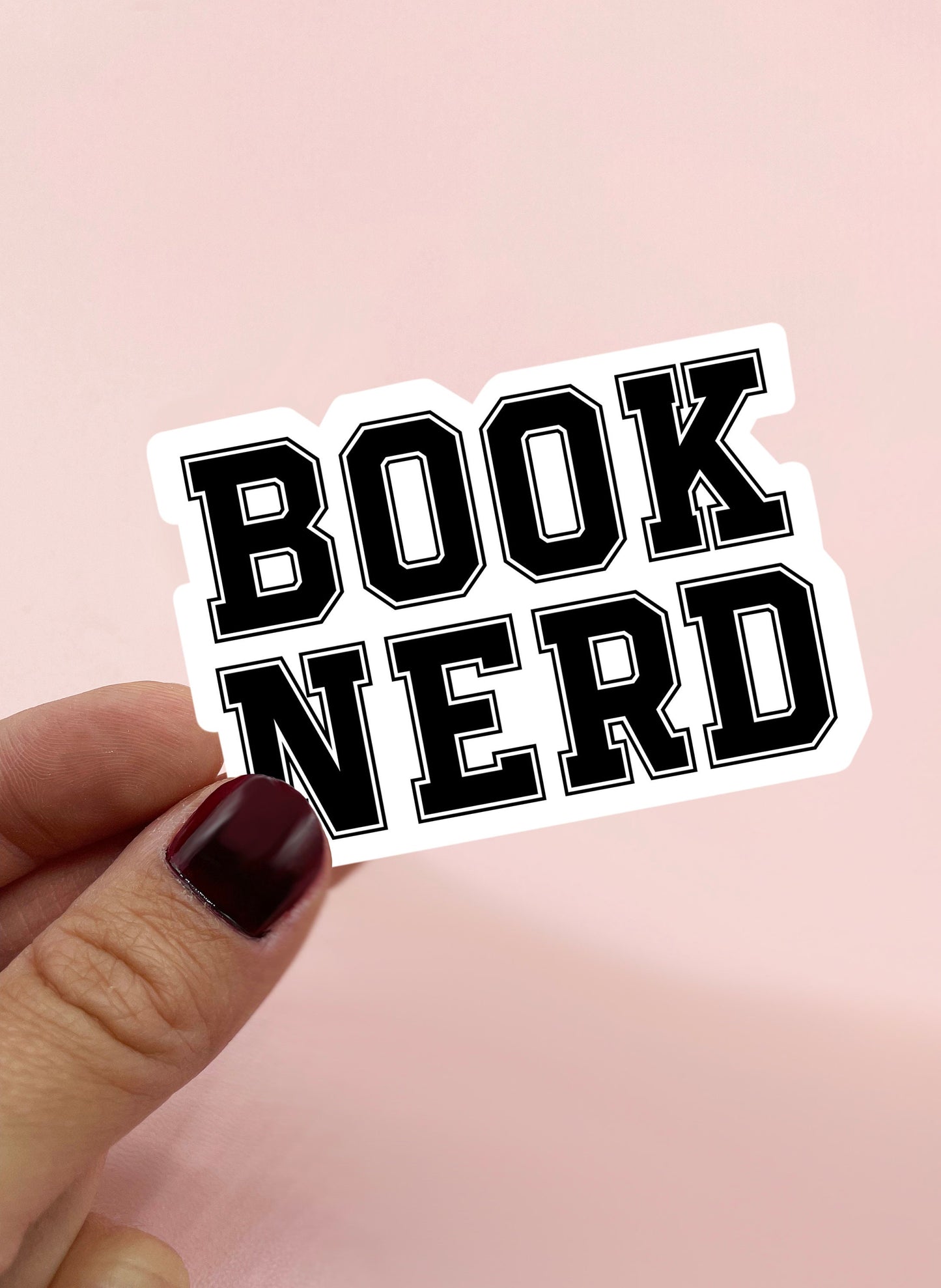 Book Nerd Sticker