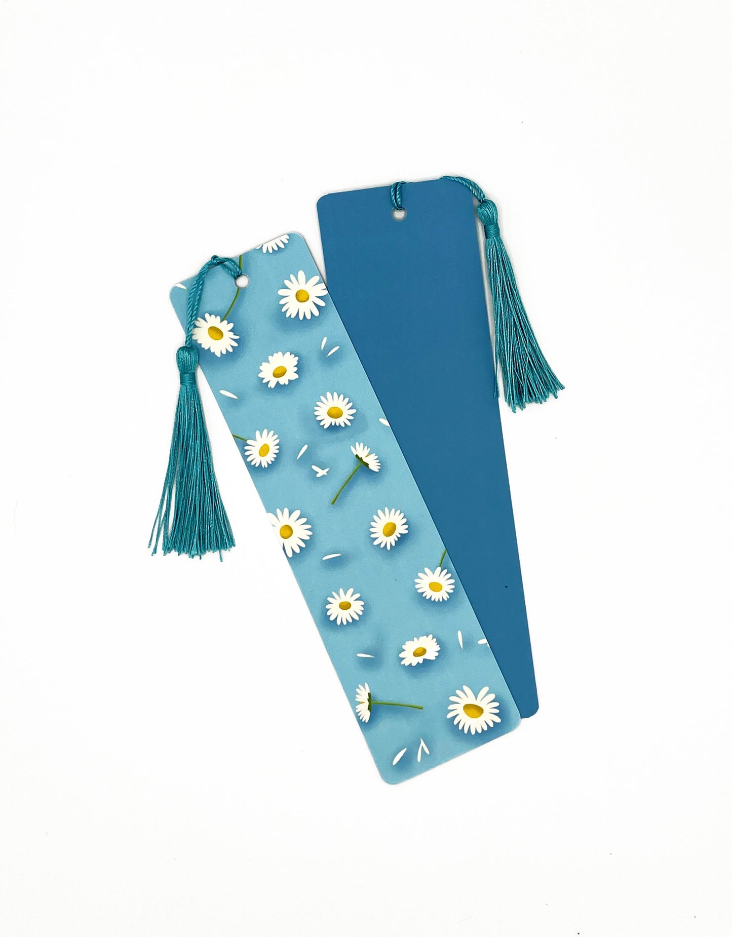 Blue Daisy bookmark