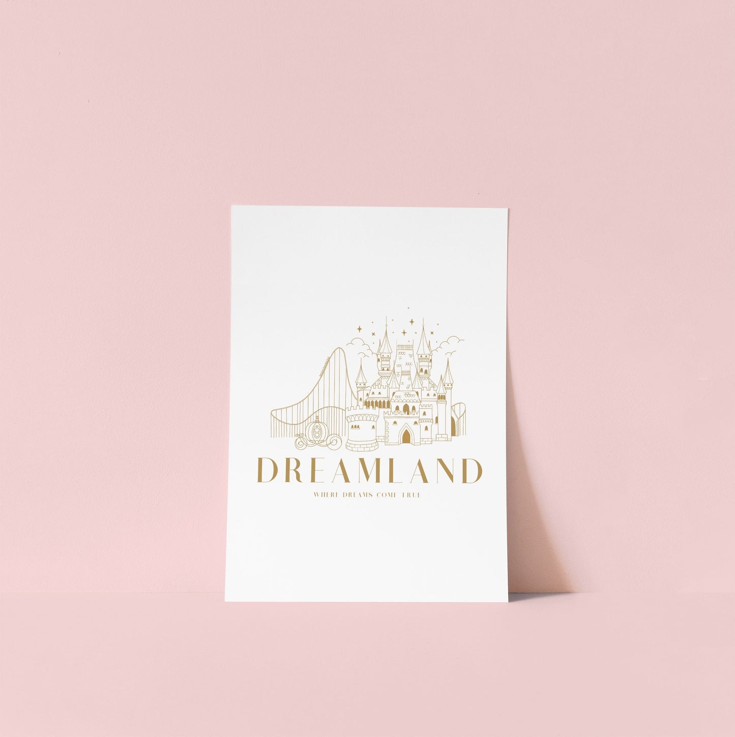 Dreamland Billionaires inspired print