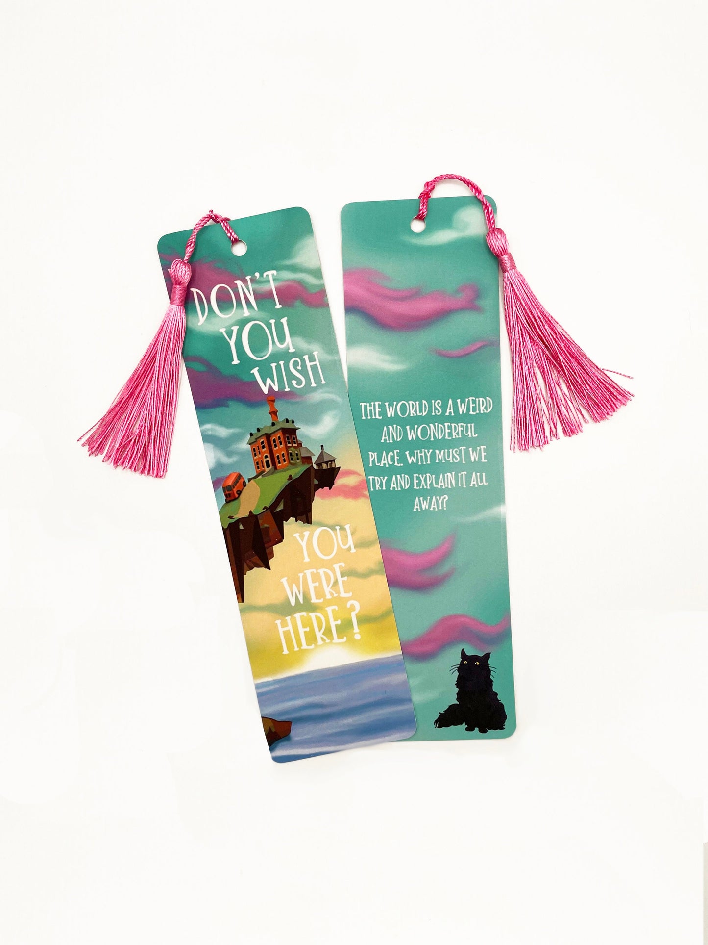 The House in the Cerulean Sea inspired bookmark