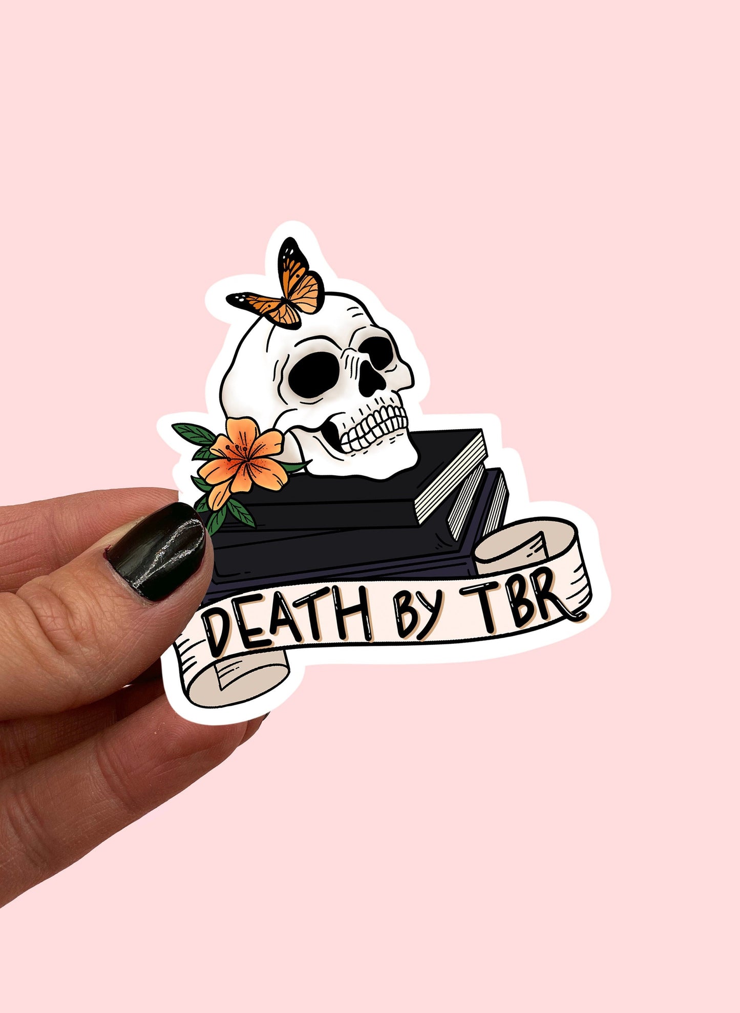 Death by TBR sticker