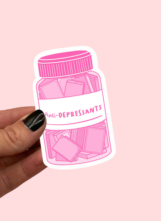 Book Anti-depressants sticker